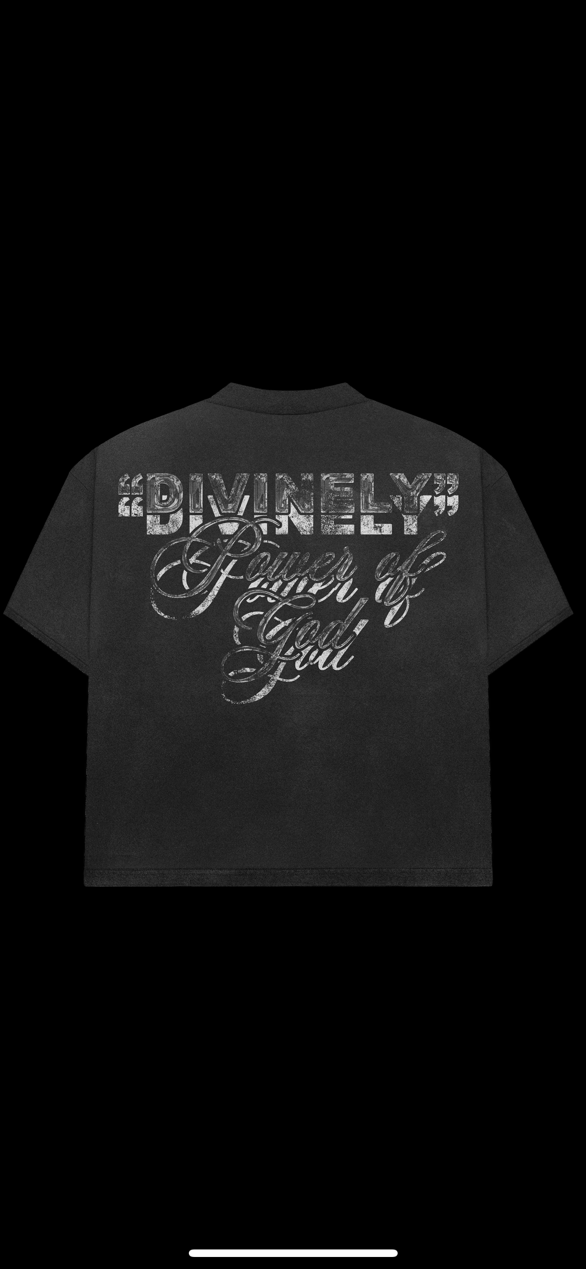 DIVINELY  “CHROME” TEE